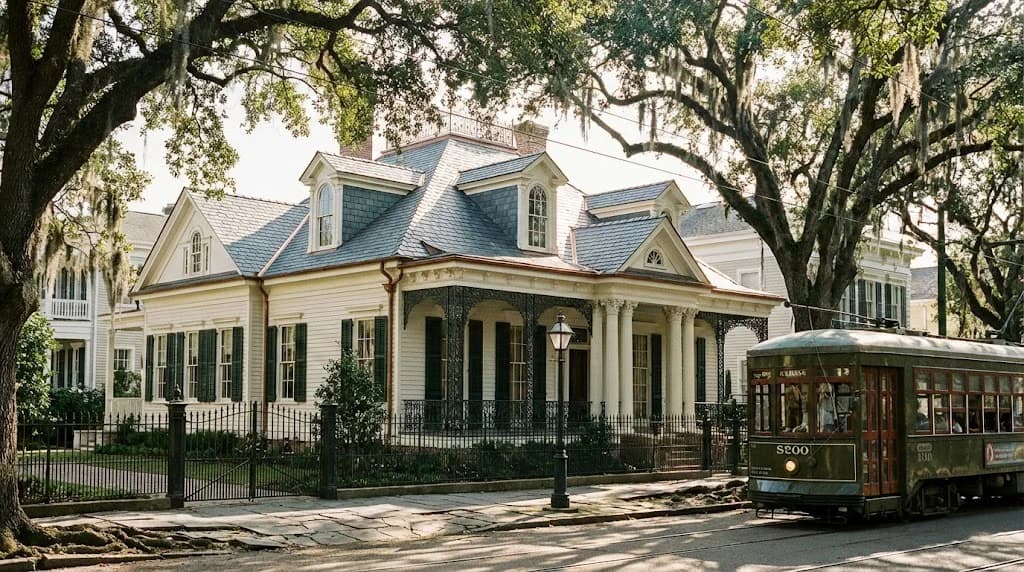 Beautiful New Orleans shotgun house with new FORTIFIED roof installation