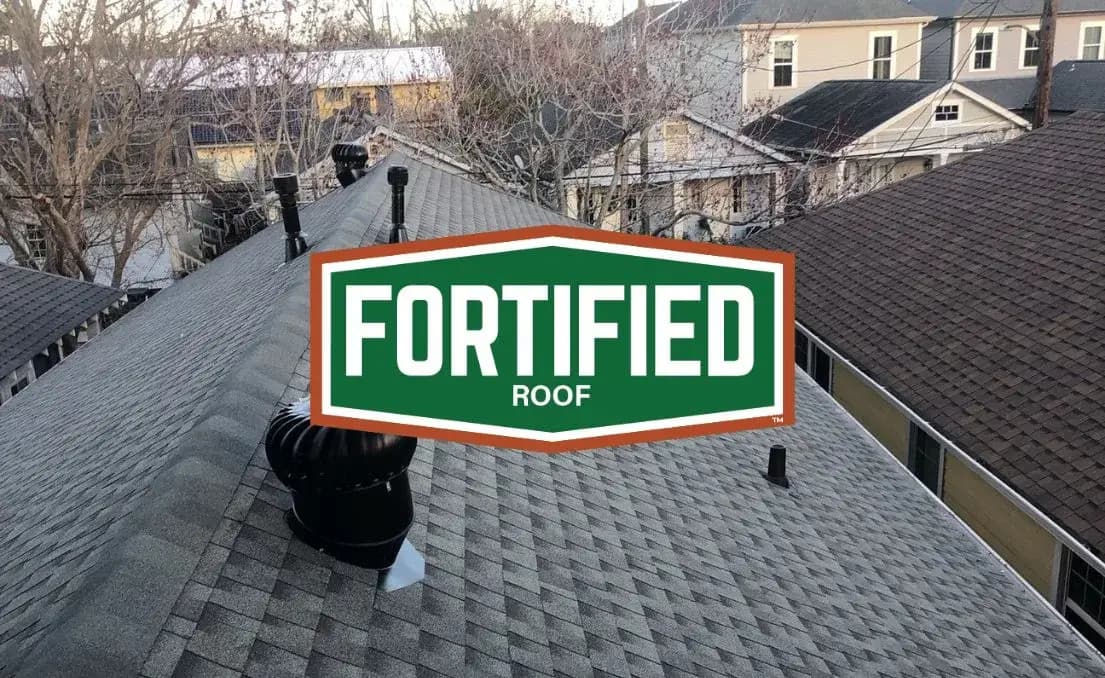 FORTIFIED roof installation in Tarrytown, TX