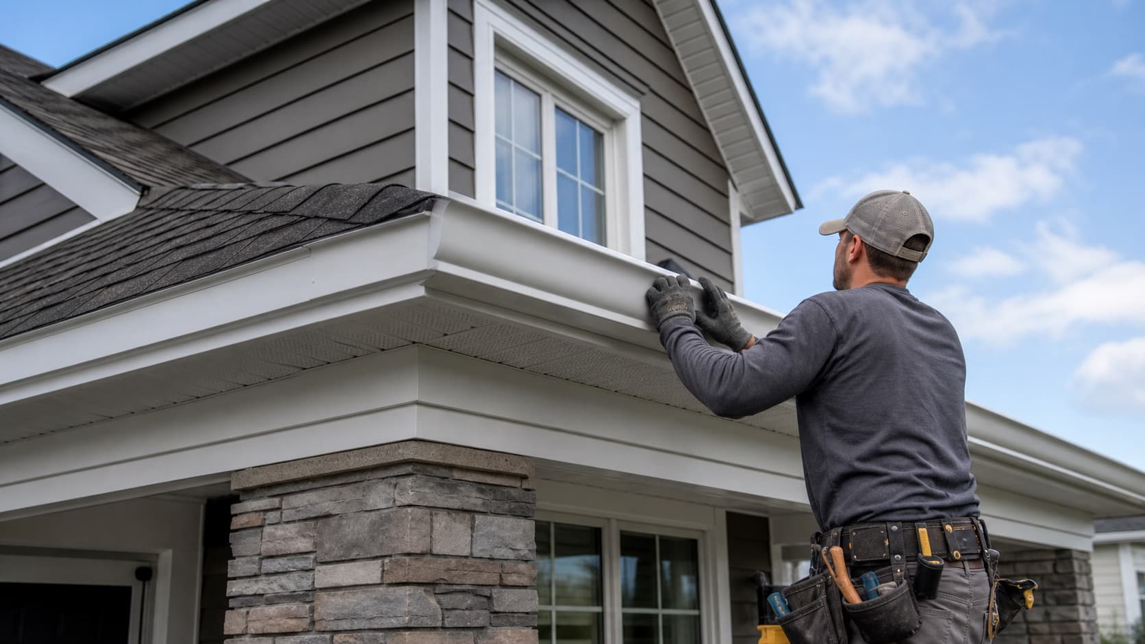 Missouri roof and gutter installation by Lapeyre Roofing