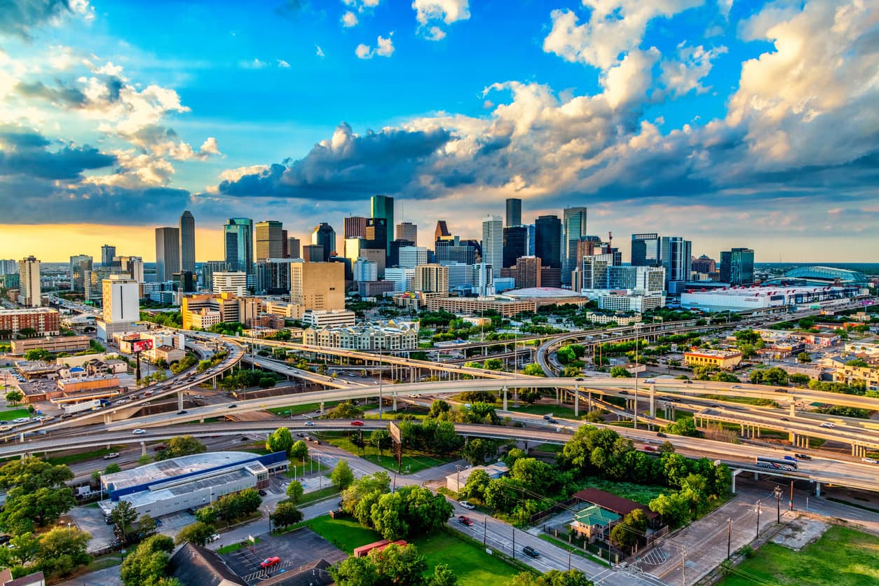 Texas skyline